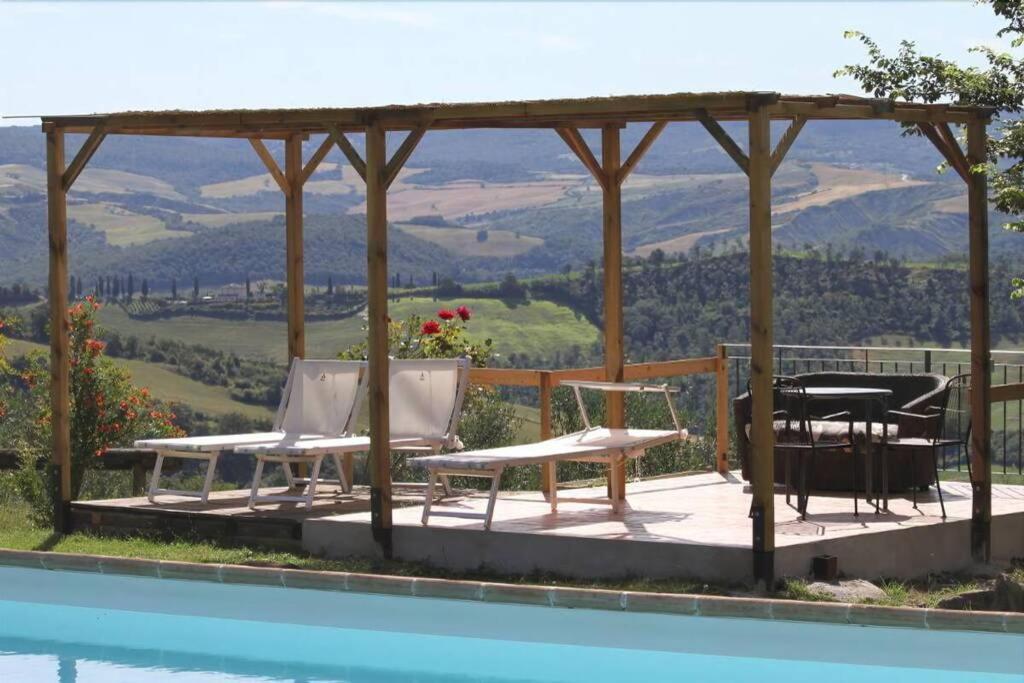 Casale Meraviglioso Val D'Orcia Con Piscina Radicofani Extérieur photo